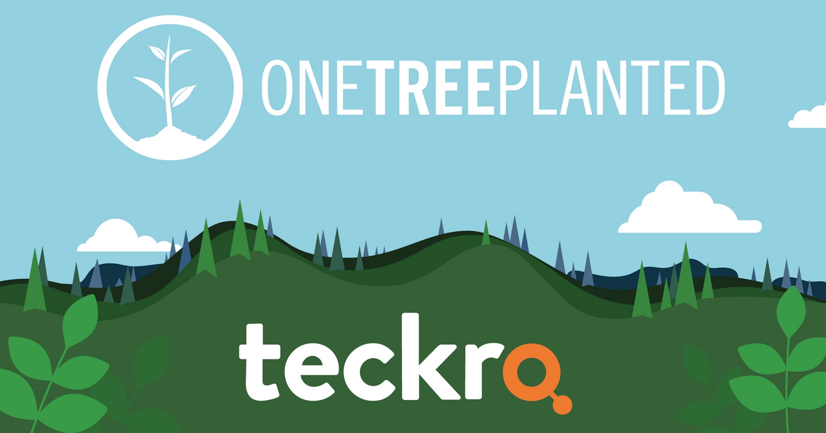 One Tree Planted and Teckro