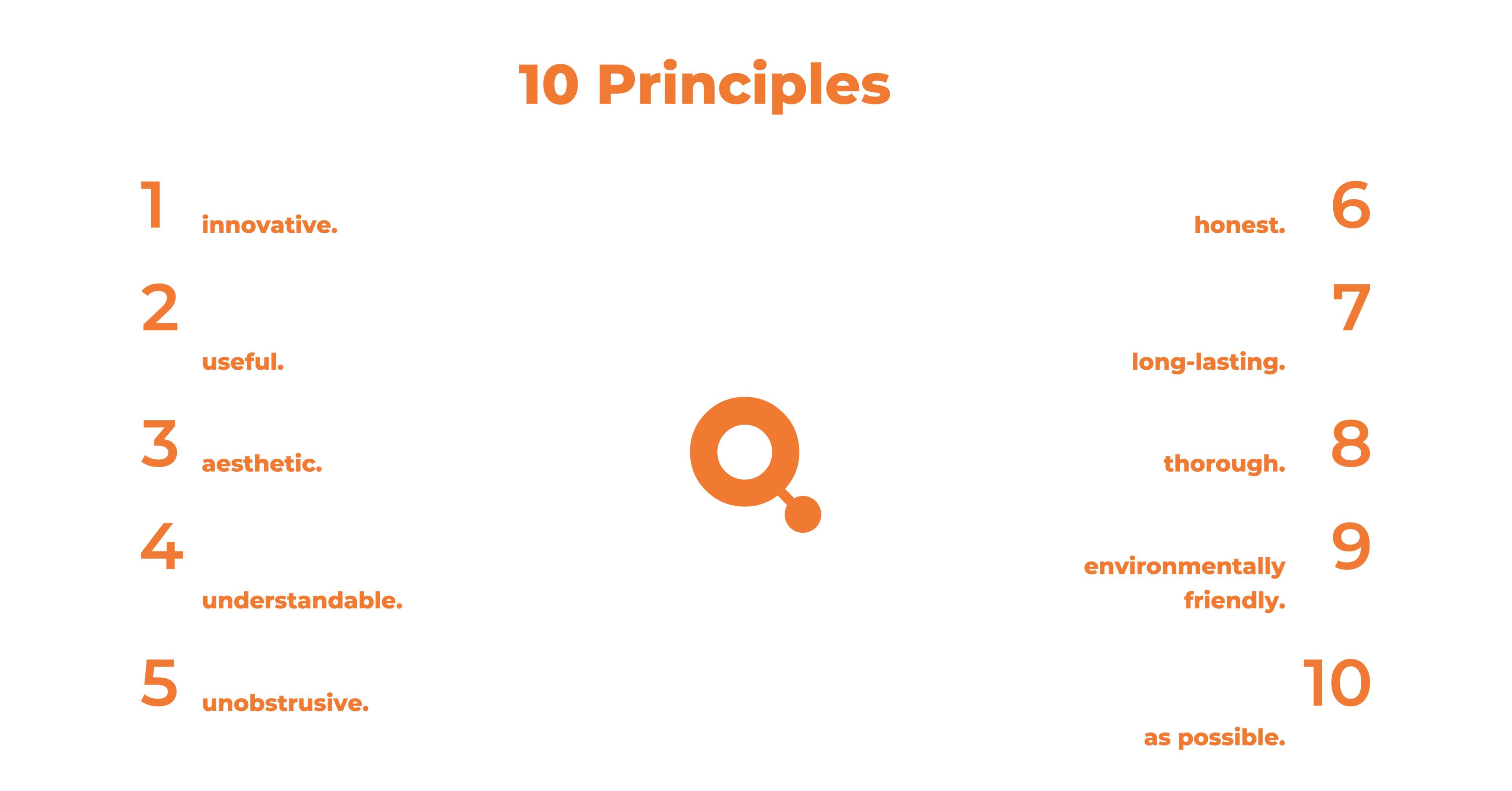 10 Principles for Good Design